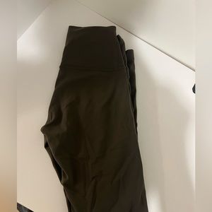 Army Green Lululemon Leggings